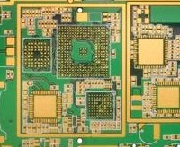 Plated gold PCB